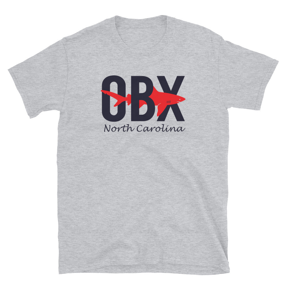 Outer Banks Of North Carolina T Shirt Obx Shark
