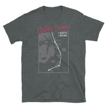Load image into Gallery viewer, THE Outer Banks Map T Shirt
