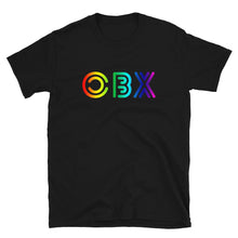 Load image into Gallery viewer, OBX Rainbow Letters T Shirt
