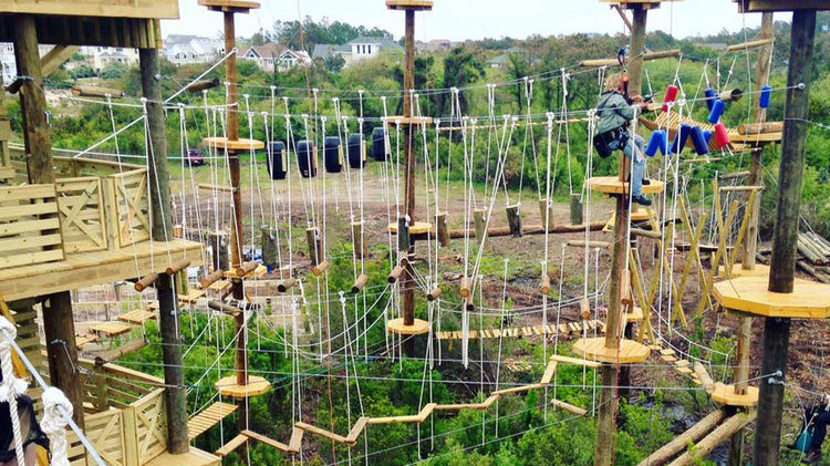 [Guide] Corolla Adventure Park Ropes Course | OBX Stuff