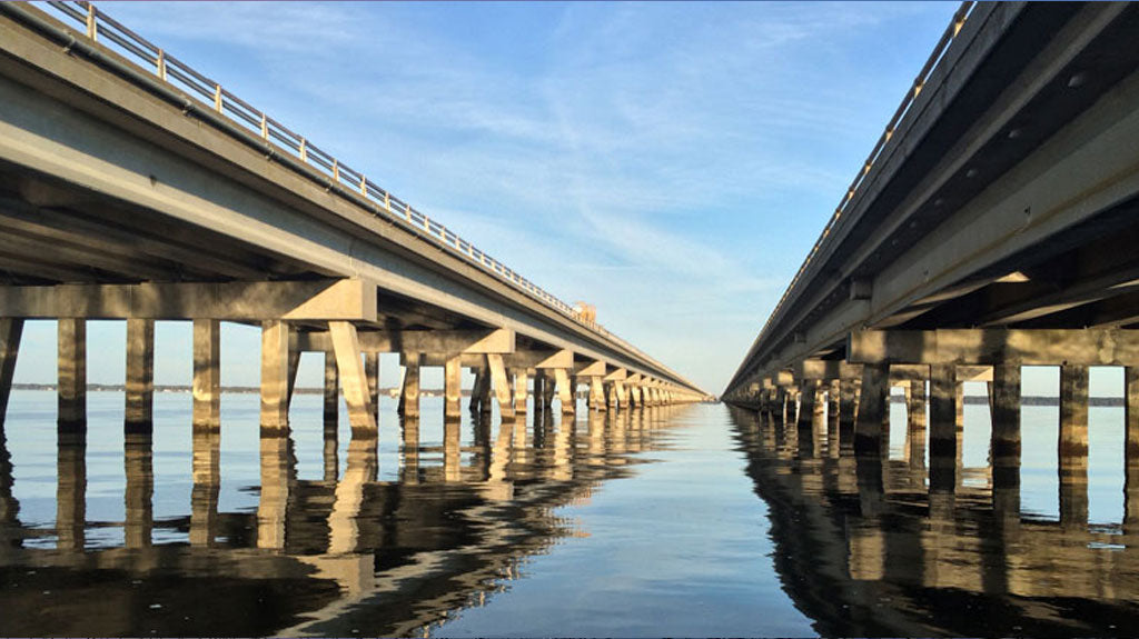 How long is the Wright Brothers Memorial Bridge?