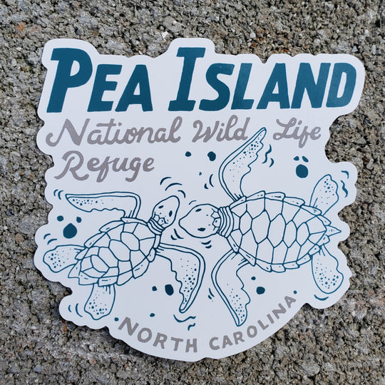 Pea Island National Wildlife Refuge Static Cling