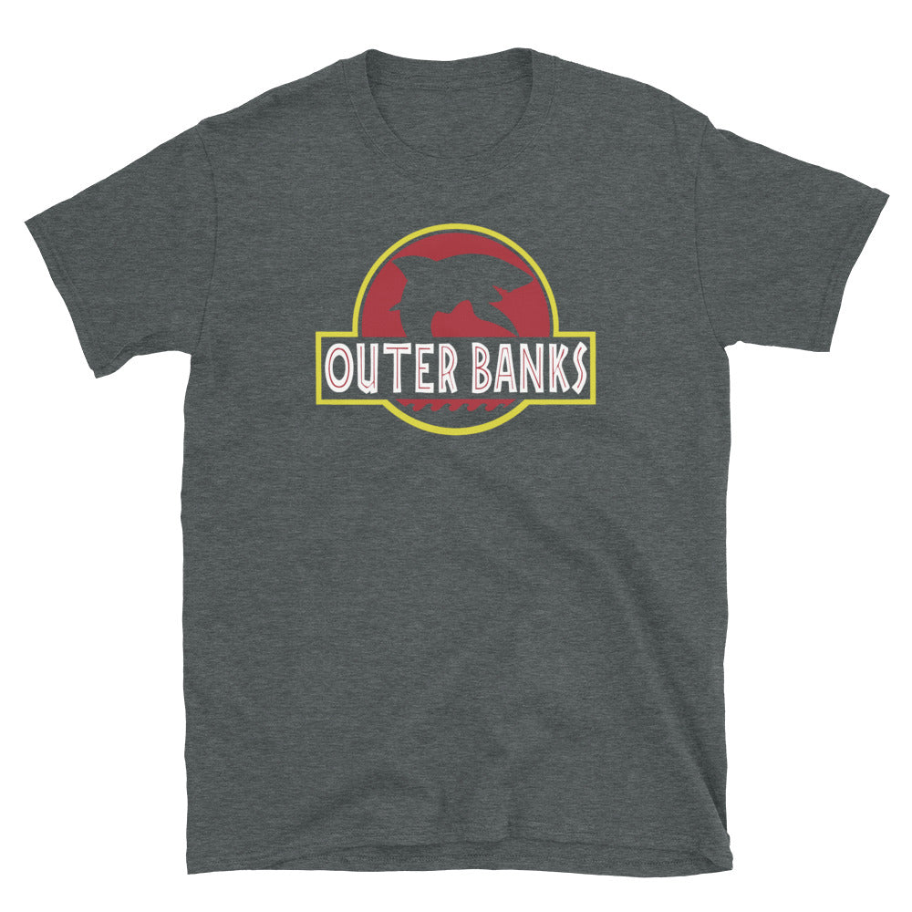 Outer Banks Of North Carolina T Shirt Obx Shark