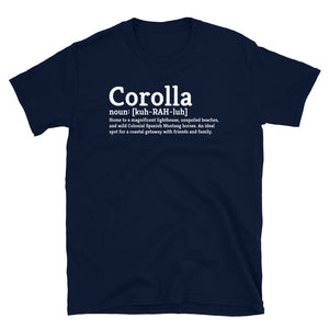 Corolla NC Pronunciation T Shirt