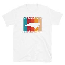 Load image into Gallery viewer, Outer Banks Map Cutout T Shirt
