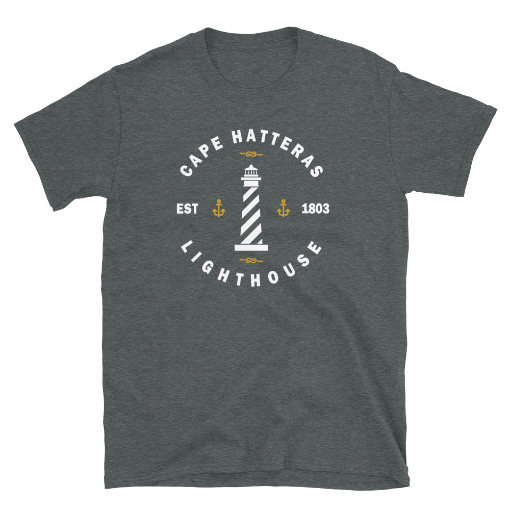 Cape Hatteras Lighthouse Emblem T Shirt