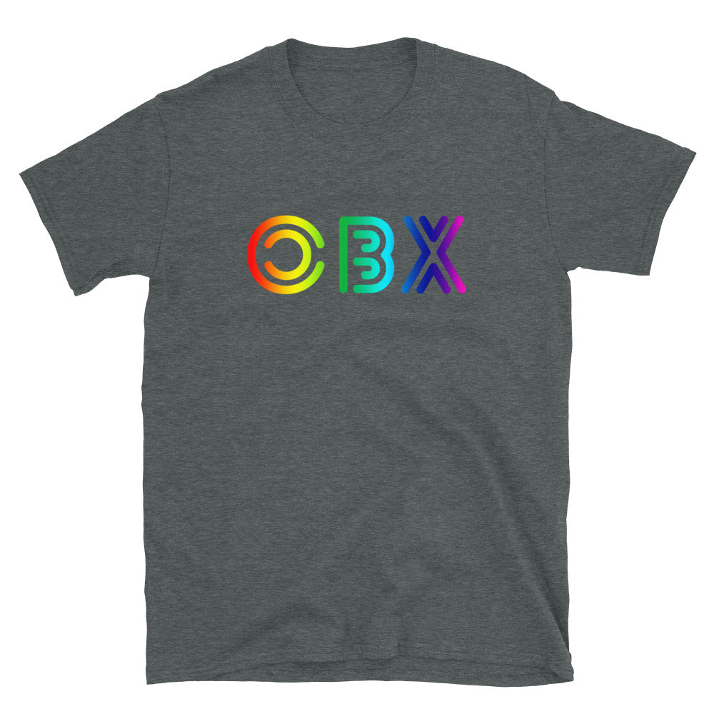 OBX Rainbow Letters T Shirt