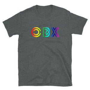 OBX Rainbow Letters T Shirt