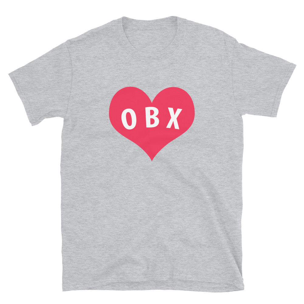 OBX Heart Love T Shirt