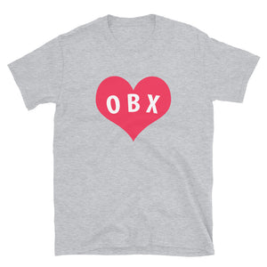 OBX Heart Love T Shirt