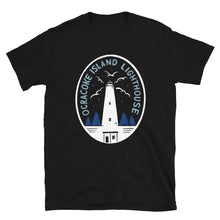 Load image into Gallery viewer, Ocracoke Island Lighthouse Emblem T Shirt
