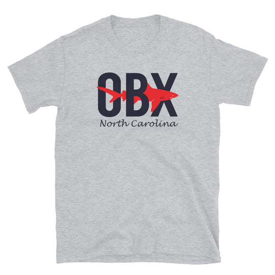 OBX Shark Swimming T Shirt