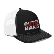 Load image into Gallery viewer, Outer Banks NC Map Cutout Richardson Hat
