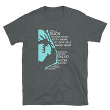 Load image into Gallery viewer, Outer Banks Map T Shirt
