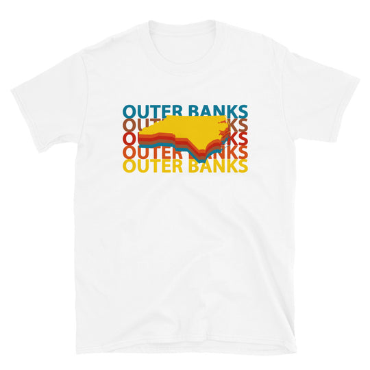 Outer Banks Retro Repeat T Shirt