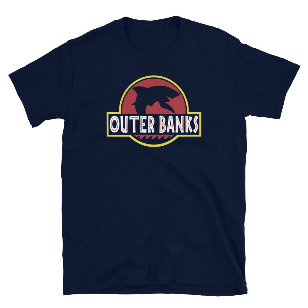 Outer Banks Of North Carolina T Shirt Obx Shark